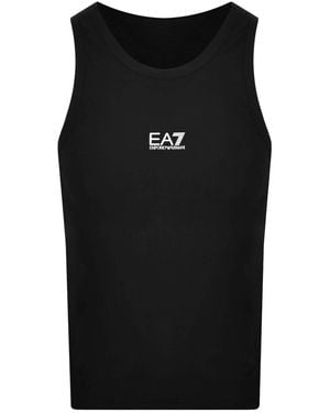 EA7 Emporio Armani Logo Vest - Black