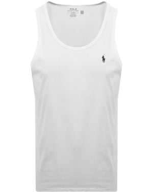 Ralph Lauren Classic Fit Logo Vest - White