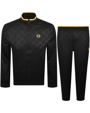 Sergio Tacchini Mono Tracksuit - Black