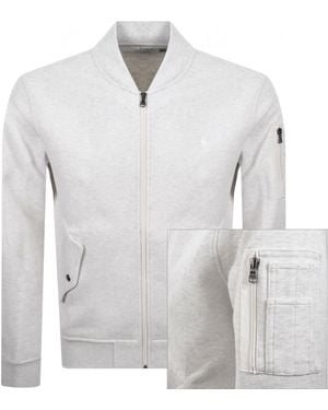 Ralph Lauren Full Zip Sweatshirt - Grey