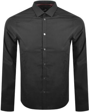 Luke 1977 Butchers Pencil Shirt - Black