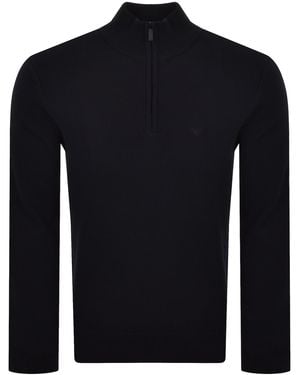 Armani Emporio Knit Jumper - Blue