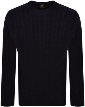 BOSS Boss Ketrecio Knit Sweater - Blue