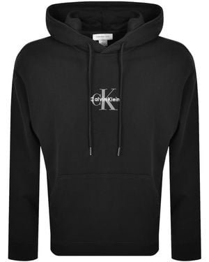 Calvin Klein Jeans Logo Hoodie - Black