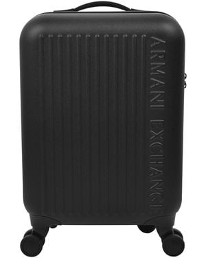 ARMANI EXCHANGE Maui Spinner Suitcase - Black