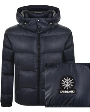 Sandbanks Core Puffer Jacket - Blue