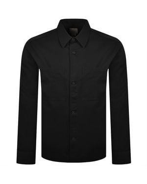 Calvin Klein Twill Overshirt - Black