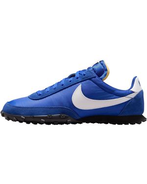 Nike Waffle Racer Trainers - Blue