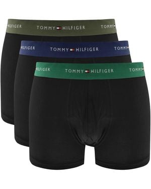 Tommy Hilfiger Underwear 3 Pack Trunks - Green