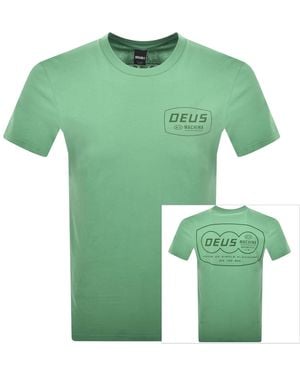 Deus Ex Machina Expo T Shirt - Green