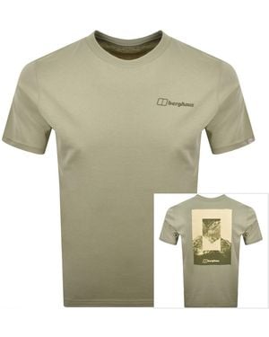 Berghaus Subsection Logo T Shirt - Green