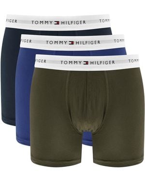Tommy Hilfiger 3 Pack Boxer Briefs - White