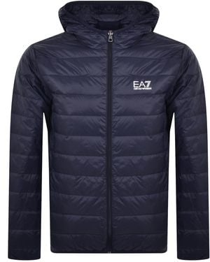 EA7 Emporio Armani Quilted Jacket - Blue