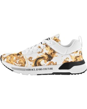 Versace Jeans Couture Couture Fondo Court Trainers - Metallic