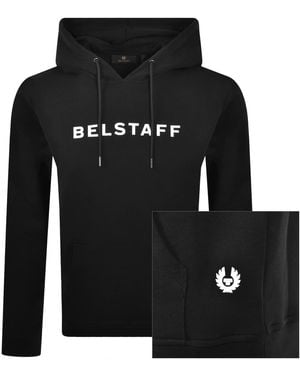 Belstaff Logo Signature Hoodie - Black