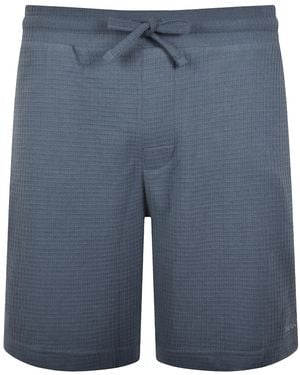 HUGO Austin Waffle Shorts - Blue