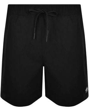 Moose Knuckles Logo Swim Shorts - Black