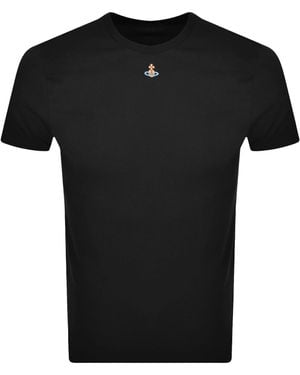 Vivienne Westwood｜SHORT-SLEEVED ROUND NECK T-SHIRTS (CL Two-Pack T-Shirt in BLACK | Vivienne Westwood®
