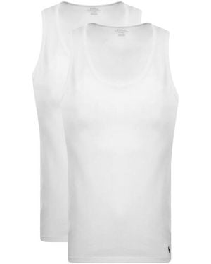 Ralph Lauren 2 Pack Vests - White