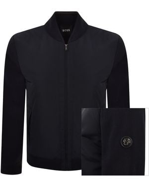 BOSS BUSINESS Boss Levaio Hybrid Jacket Dark - Blue