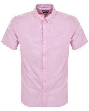 Barbour Short Sleeved Oxtown Shirt - Pink
