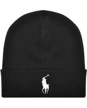 Ralph Lauren Beanie Hat - Black