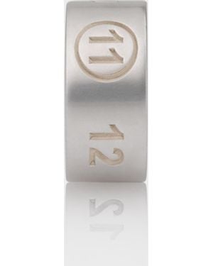 Maison Margiela Numerical Ear Cuff - White