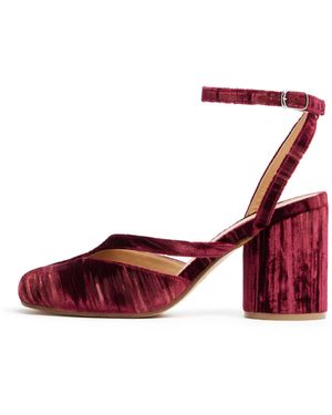 Maison Margiela Tabi Sandal Pump - Red