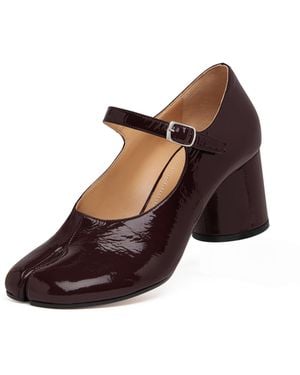 Maison Margiela Tabi Mary-Jane Pumps - Brown