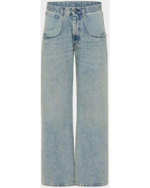 Maison Margiela Straight-Leg Jeans - Blue