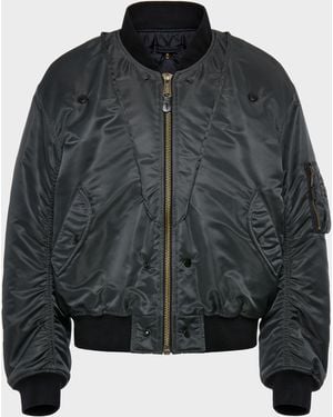 Maison Margiela Reversible Bomber Jacket - Black