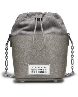 Maison Margiela 5Ac Bucket Small - Grau