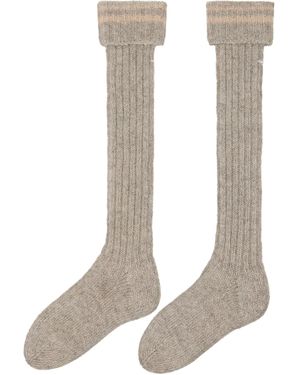 Maison Margiela Shetland Wool Socks - White