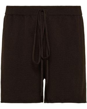 Maison Margiela Cashmere Knit Shorts - Black