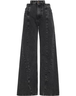 Maison Margiela Cut-Out Jeans - Black