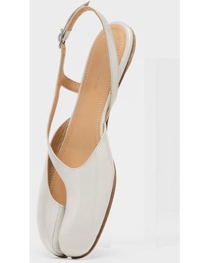 Maison Margiela Tabi Slingback Sandal - White