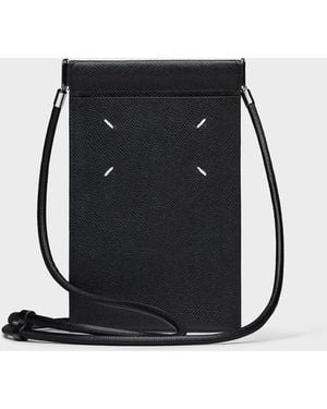 Maison Margiela Four Stitches Phone Holder - Black
