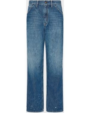 Maison Margiela Treated Denim Jeans - Blue