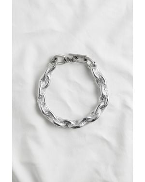 Maison Margiela Link Big Chain Choker - Gray