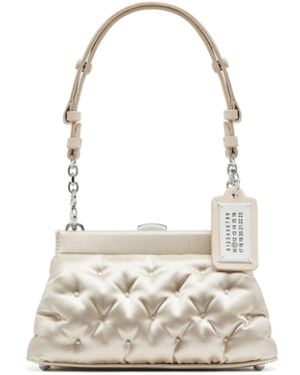 Maison Margiela Glam Slam Embroidery Clutch Small - White