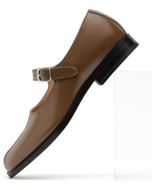 Maison Margiela Tabi Mary-Janes - Brown