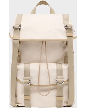 Maison Margiela High Tech Backpack Small - Natural