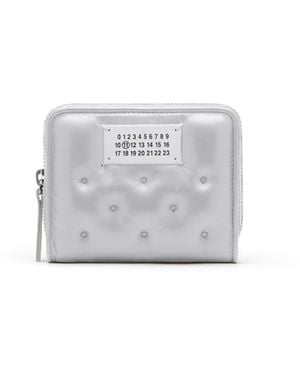 Maison Margiela Glam Slam Embroidered Wallet Small - White
