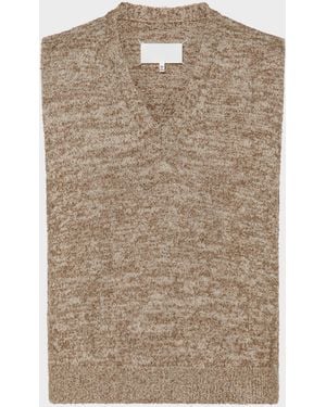 Maison Margiela Knit Vest - Natural