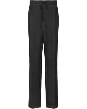 Maison Margiela Wool Mohair Pants - Black