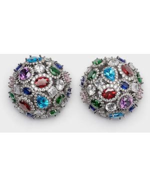 Maison Margiela Cluster Show Sphere Earrings - Blue