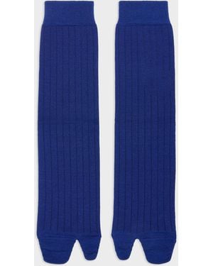 Maison Margiela Tabi Socks - Blue