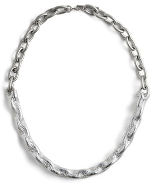 Maison Margiela Link Small Chain Bracelet - Grey