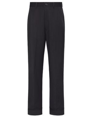 Maison Margiela Woven Pants - Blue