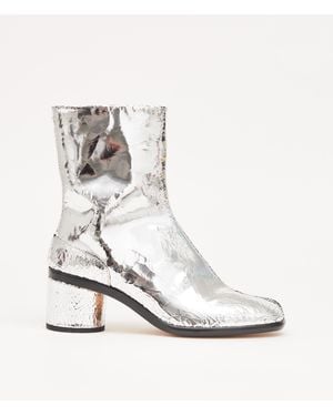 Maison Margiela Tabi Broken Mirror Boots - White